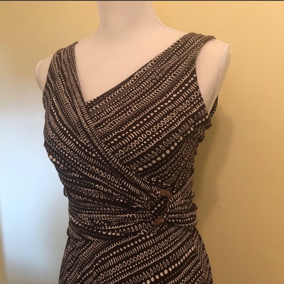 BCBG Maxazria Faux Wrap Dress, S - Picture 2 of 5
